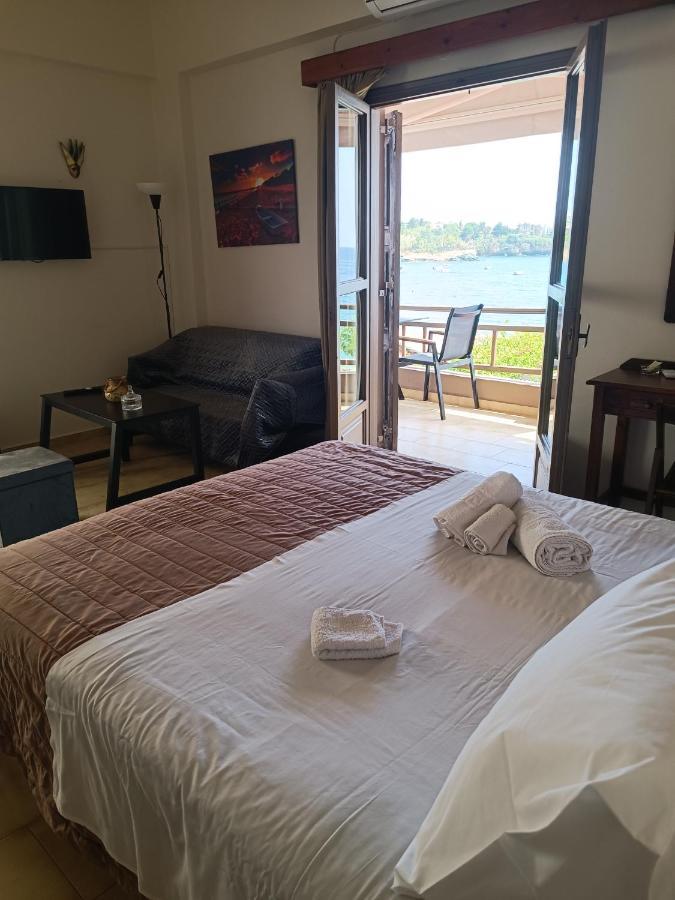 Buganvilla Sea View Apts アギア・ペラギア エクステリア 写真